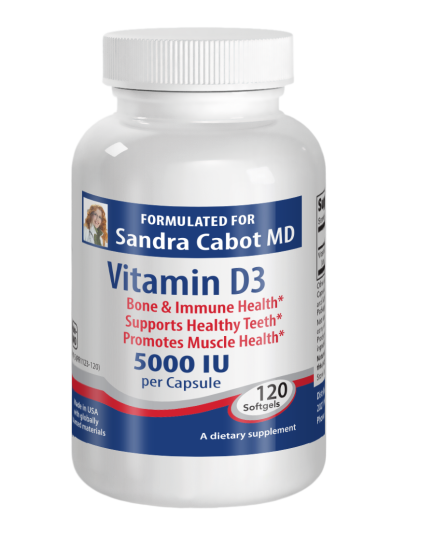 Vitamin D3 Super Strength - 5000 I.U. 120 Softgels
