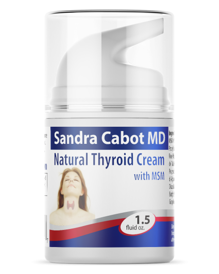 Natural Thyroid Cream with MSM