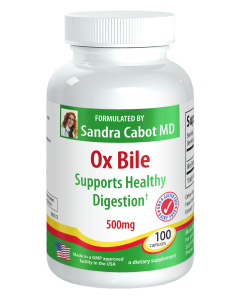 Ox Bile 500mg 100 Capsules