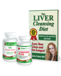 Love and Repair Your Liver Starter Pack 
-The Liver Cleansing Diet Book
-Livatone Plus 120
-N-Acetyl-L-Cysteine - NAC
