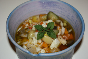 Fasoli (Greek Bean and Vegetable Soup)