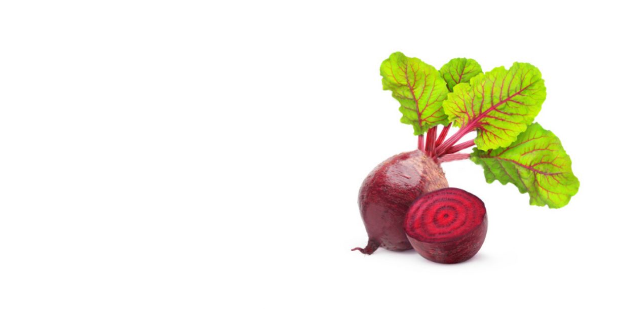 Beet and goat cheese salad