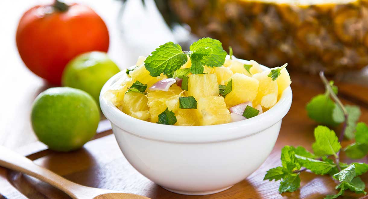 Pineapple And Mint Salad