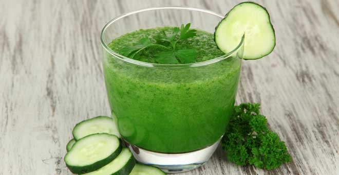 Cleansing green juice