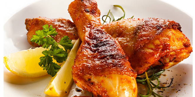 Spicy chicken drumsticks