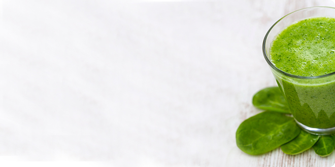 Green smoothie to reduce inflammation