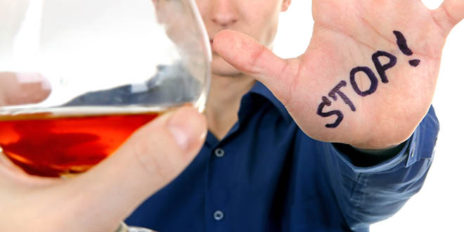 How do I stop myself picking up a drink?