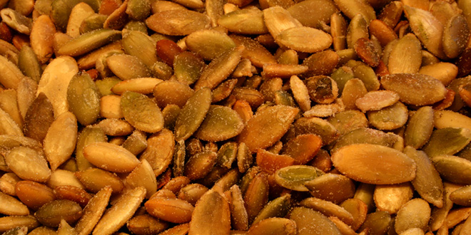 Roasted pumpkin seeds