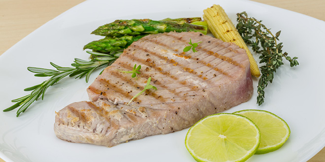 Lime Tuna Steaks