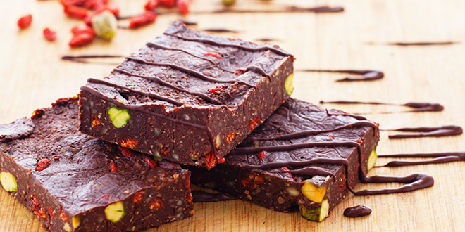 Raw brownies