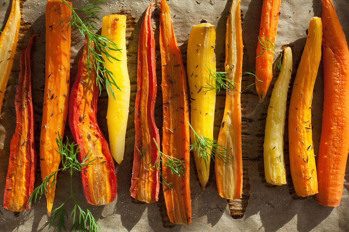 Cumin Roasted Carrots