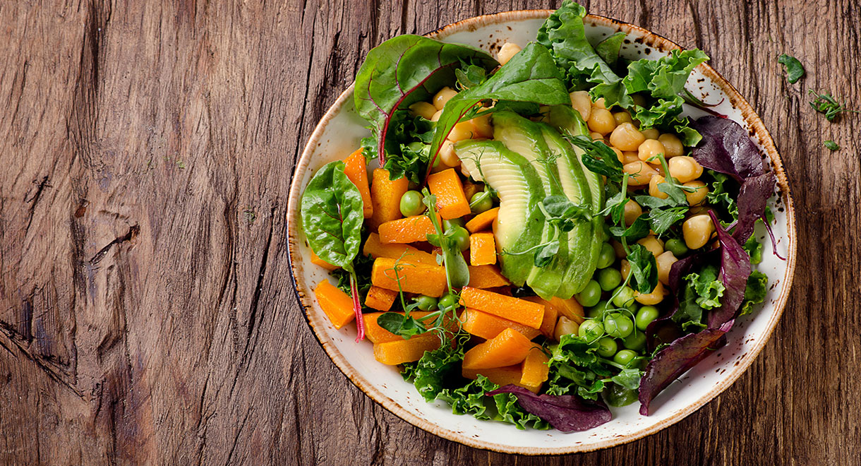 Vegan Chickpea And Pumpkin Salad