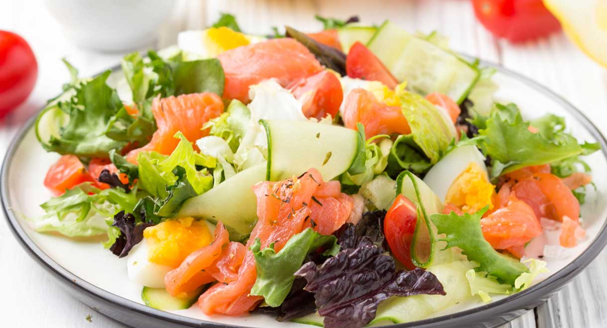 Low Carb Salmon Salad