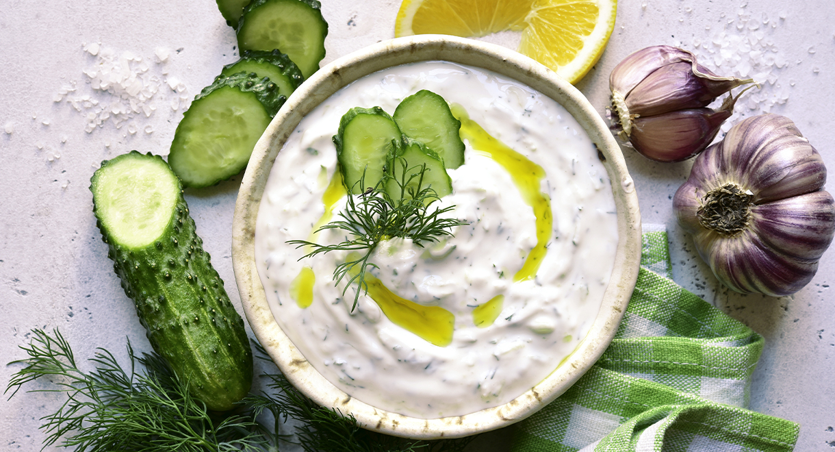 Greek Yogurt And Cucumber Dip