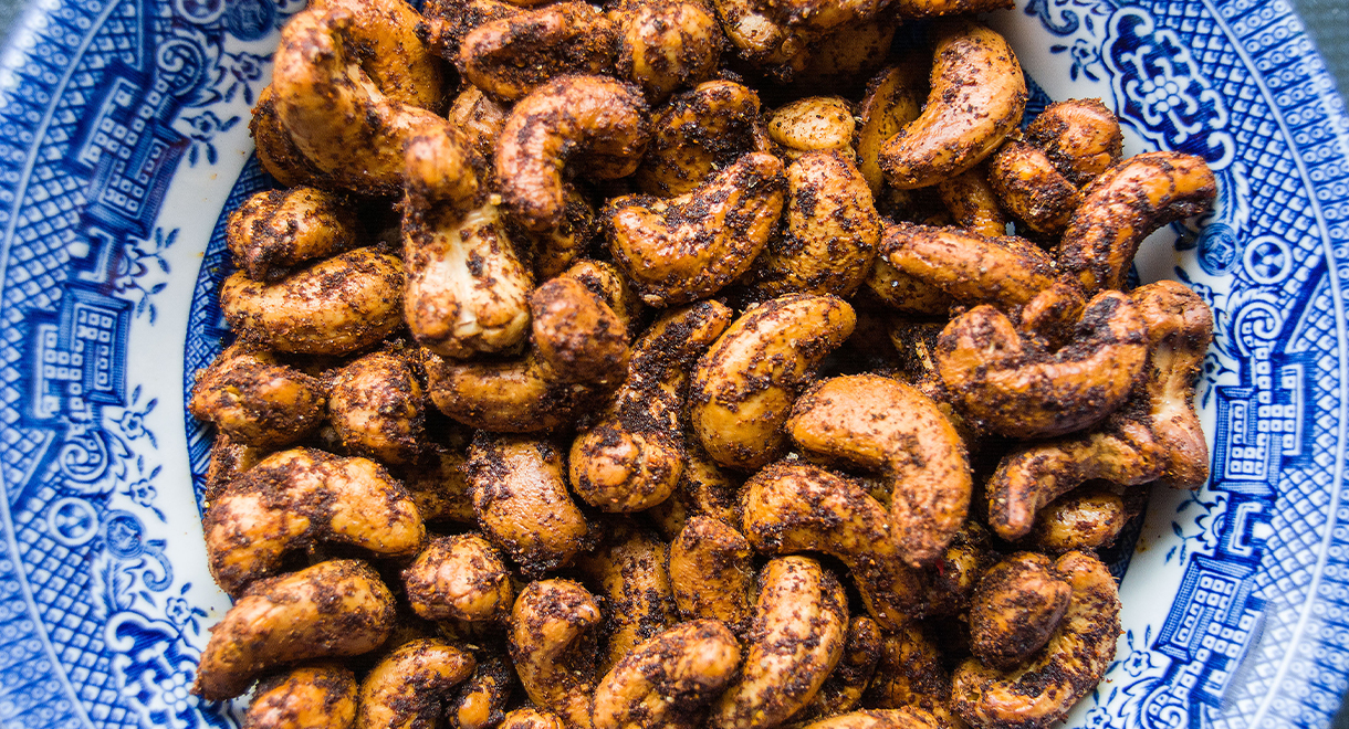 Chili And Lime Roasted Cashews