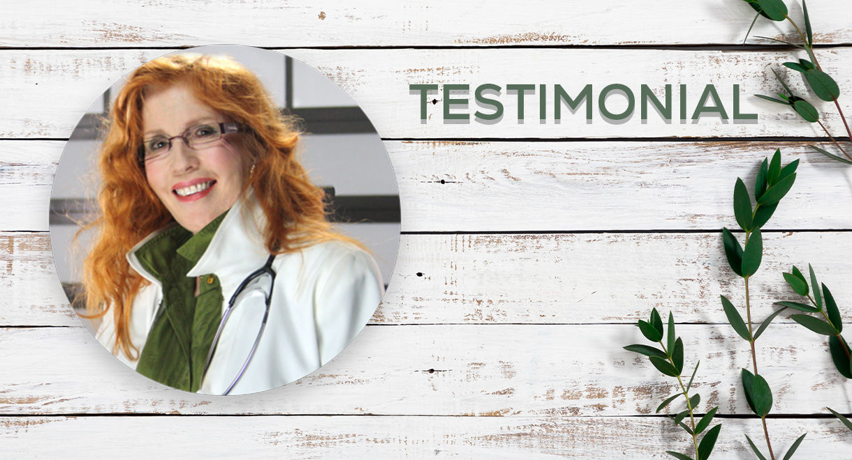 "Dr Cabot's Supplements Greatly Improved My Bone Density!"