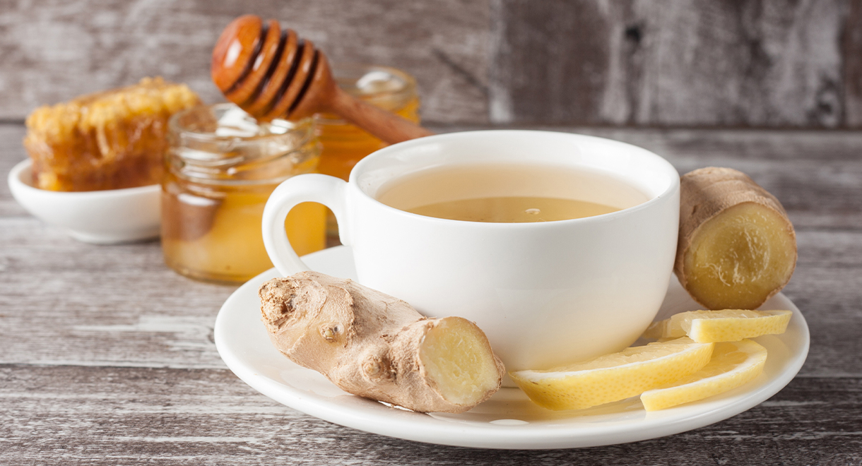Warming Ginger, Lemon, and Manuka Honey Drink