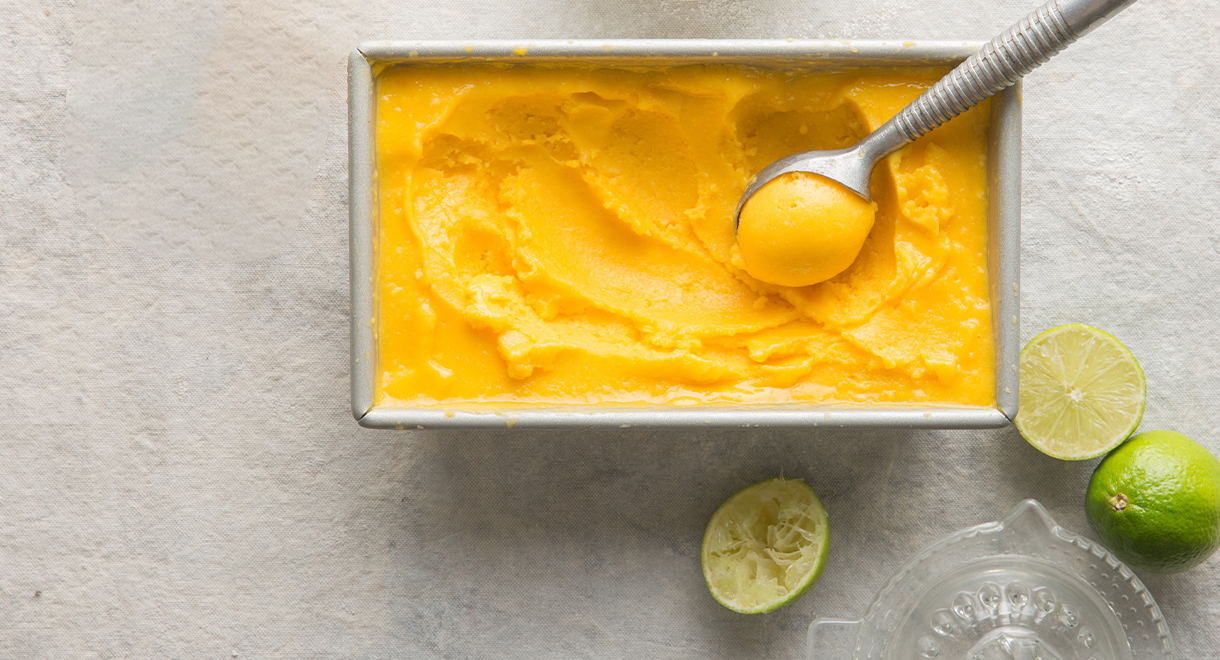 Sugar Free Pineapple Sorbet