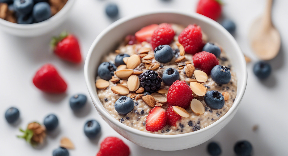 Raspberry Overnight Oats