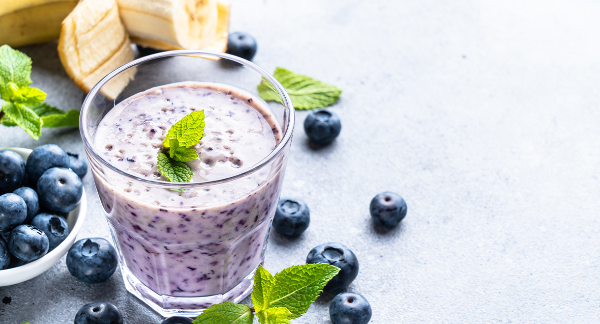Banana Blueberry Smoothie